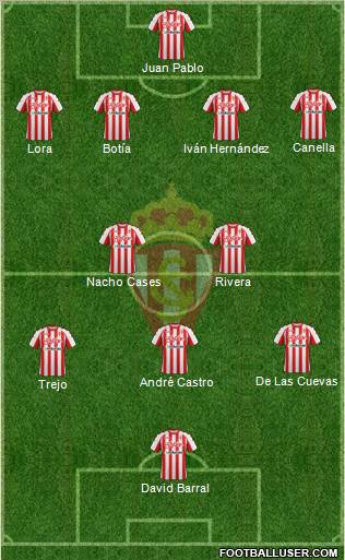 Real Sporting S.A.D. Formation 2011