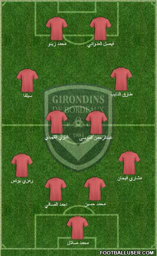 FC Girondins de Bordeaux Formation 2011