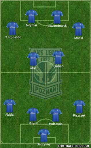 Lech Poznan Formation 2011