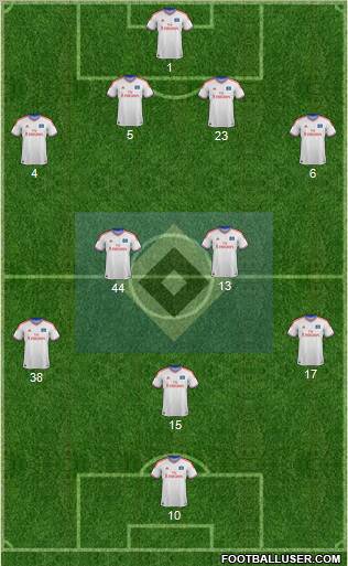 Hamburger SV Formation 2011