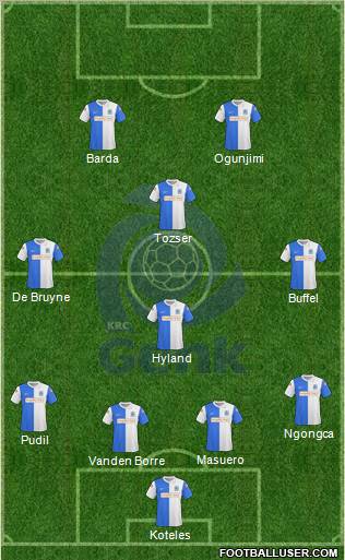 K Racing Club Genk Formation 2011