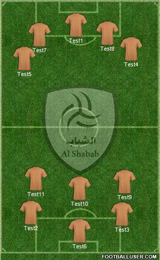 Al-Shabab (KSA) Formation 2011