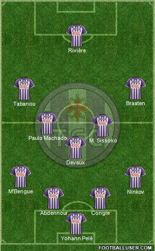 Toulouse Football Club Formation 2011