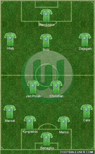 VfL Wolfsburg Formation 2011