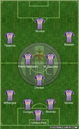 Toulouse Football Club Formation 2011