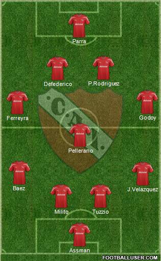 Independiente Formation 2011