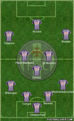 Toulouse Football Club Formation 2011