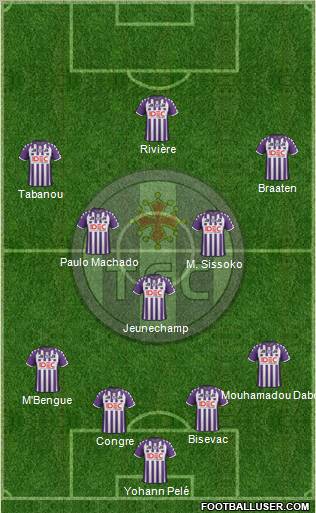 Toulouse Football Club Formation 2011