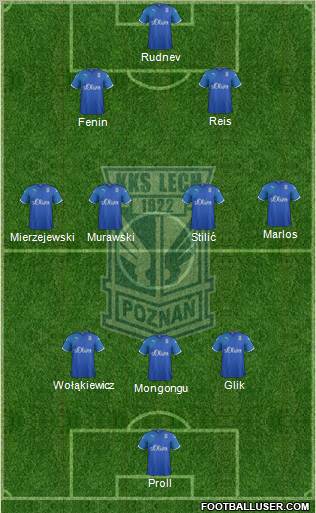 Lech Poznan Formation 2011