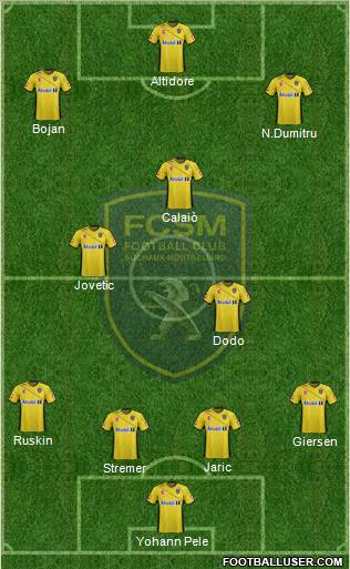 FC Sochaux-Montbéliard Formation 2011