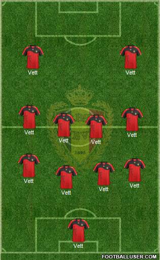 Belgium Formation 2011