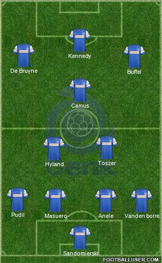 K Racing Club Genk Formation 2011