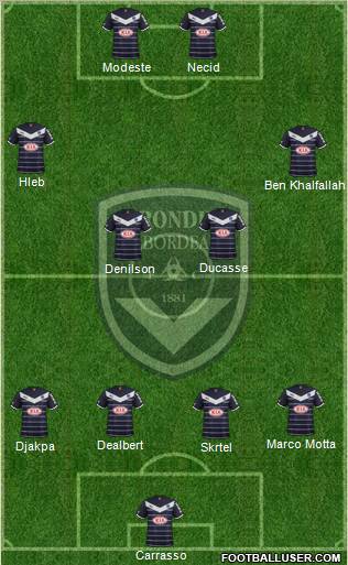 FC Girondins de Bordeaux Formation 2011