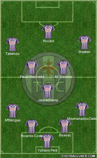 Toulouse Football Club Formation 2011