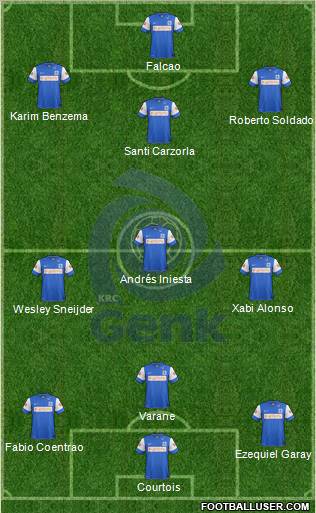 K Racing Club Genk Formation 2011