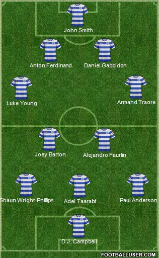 Queens Park Rangers Formation 2011