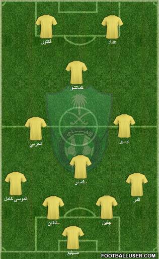 Al-Ahli (KSA) Formation 2011