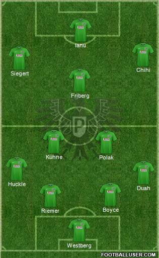 SC Preußen Münster Formation 2011