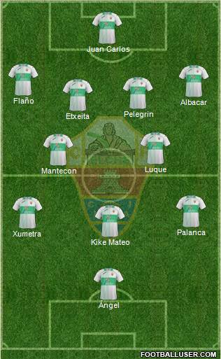 Elche C.F., S.A.D. Formation 2011