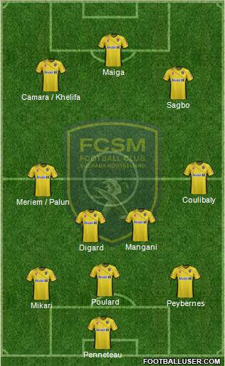 FC Sochaux-Montbéliard Formation 2011