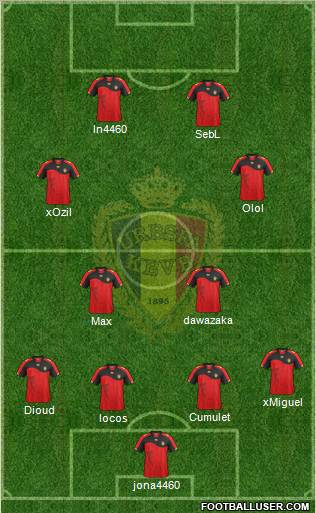 Belgium Formation 2011