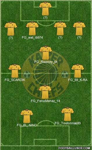 Kaizer Chiefs Formation 2011