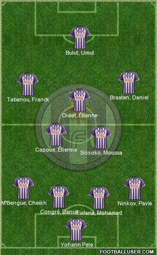 Toulouse Football Club Formation 2011