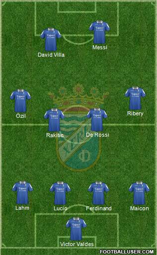 Xerez C.D., S.A.D. Formation 2011