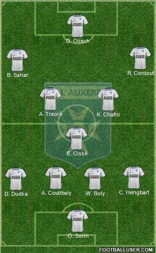 A.J. Auxerre Formation 2011