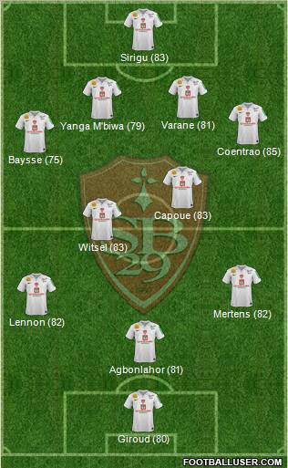 Stade Brestois 29 Formation 2011