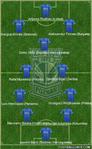 Lech Poznan Formation 2011