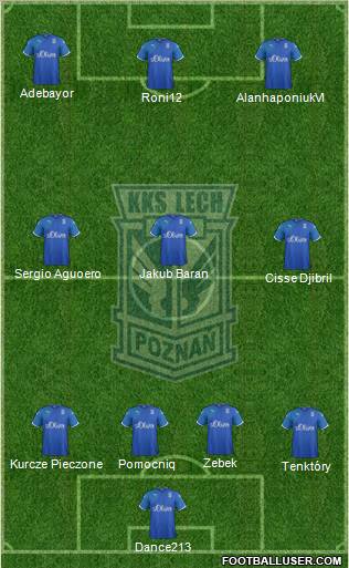 Lech Poznan Formation 2011