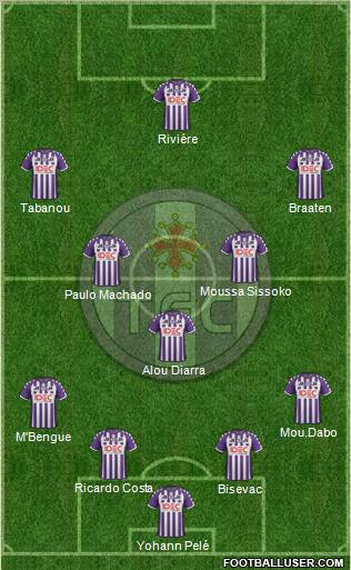 Toulouse Football Club Formation 2011