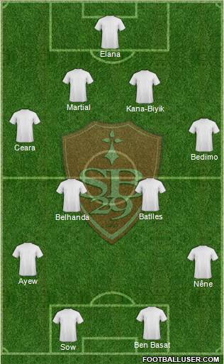 Stade Brestois 29 Formation 2011