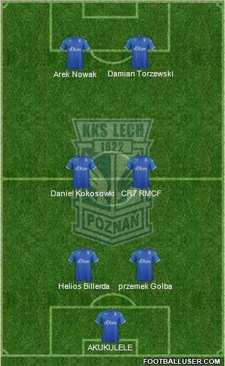 Lech Poznan Formation 2011