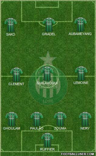 A.S. Saint-Etienne Formation 2011