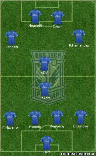 Lech Poznan Formation 2011