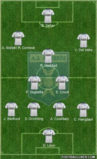 A.J. Auxerre Formation 2011