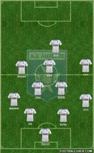 A.J. Auxerre Formation 2011