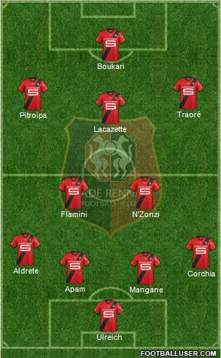 Stade Rennais Football Club Formation 2011