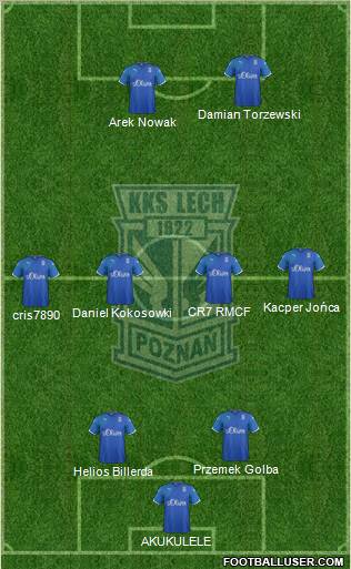 Lech Poznan Formation 2011