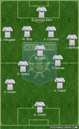 A.J. Auxerre Formation 2011