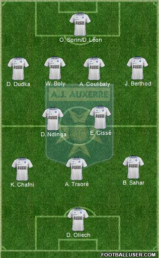 A.J. Auxerre Formation 2011