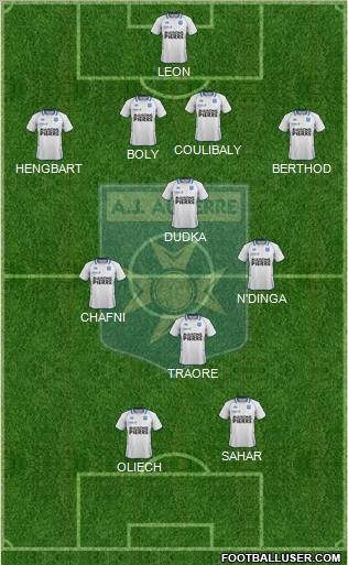 A.J. Auxerre Formation 2011