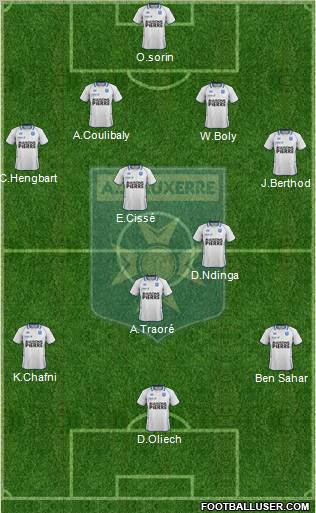 A.J. Auxerre Formation 2011