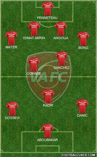 Valenciennes Football Club Formation 2011