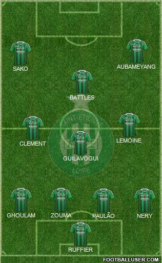 A.S. Saint-Etienne Formation 2011