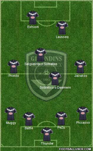 FC Girondins de Bordeaux Formation 2011