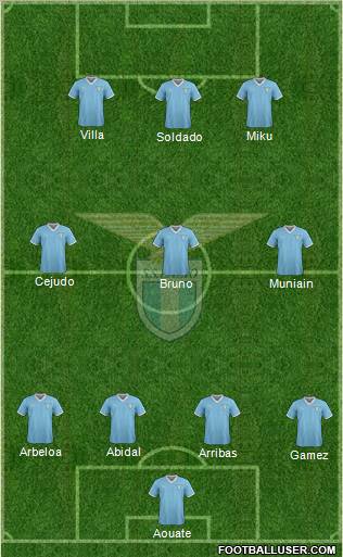 S.S. Lazio Formation 2011