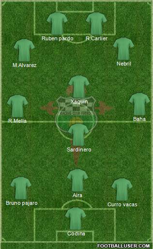 Racing Club de Ferrol S.A.D Formation 2011